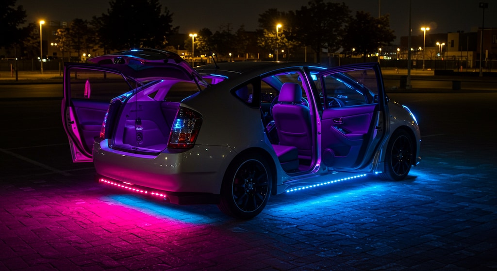 ネオン管プリウス