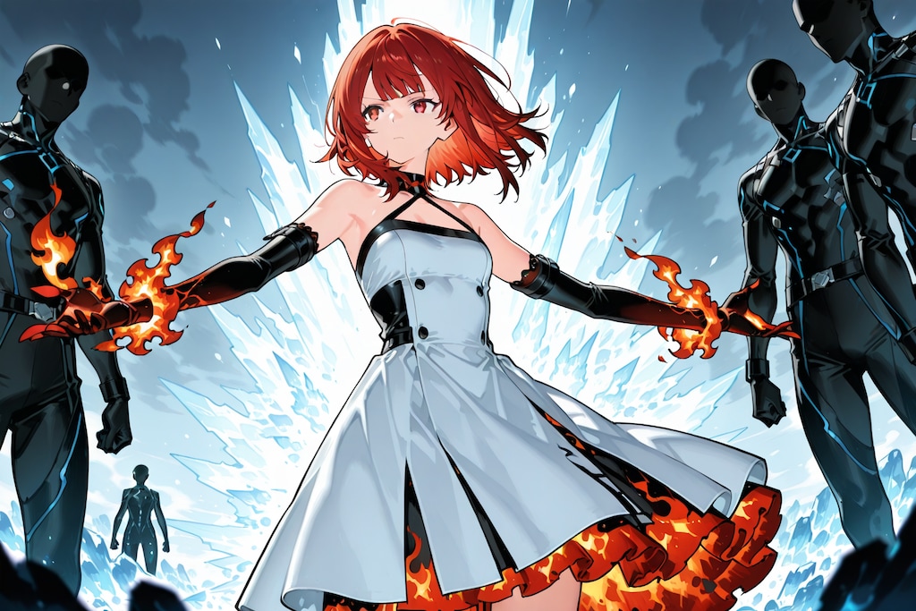 PHOENIXさん１１　雪原での戦い🔥⛄