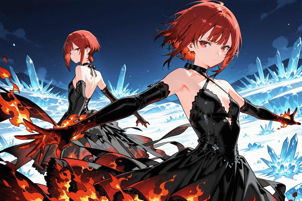 PHOENIXさん１１　雪原での戦い🔥⛄