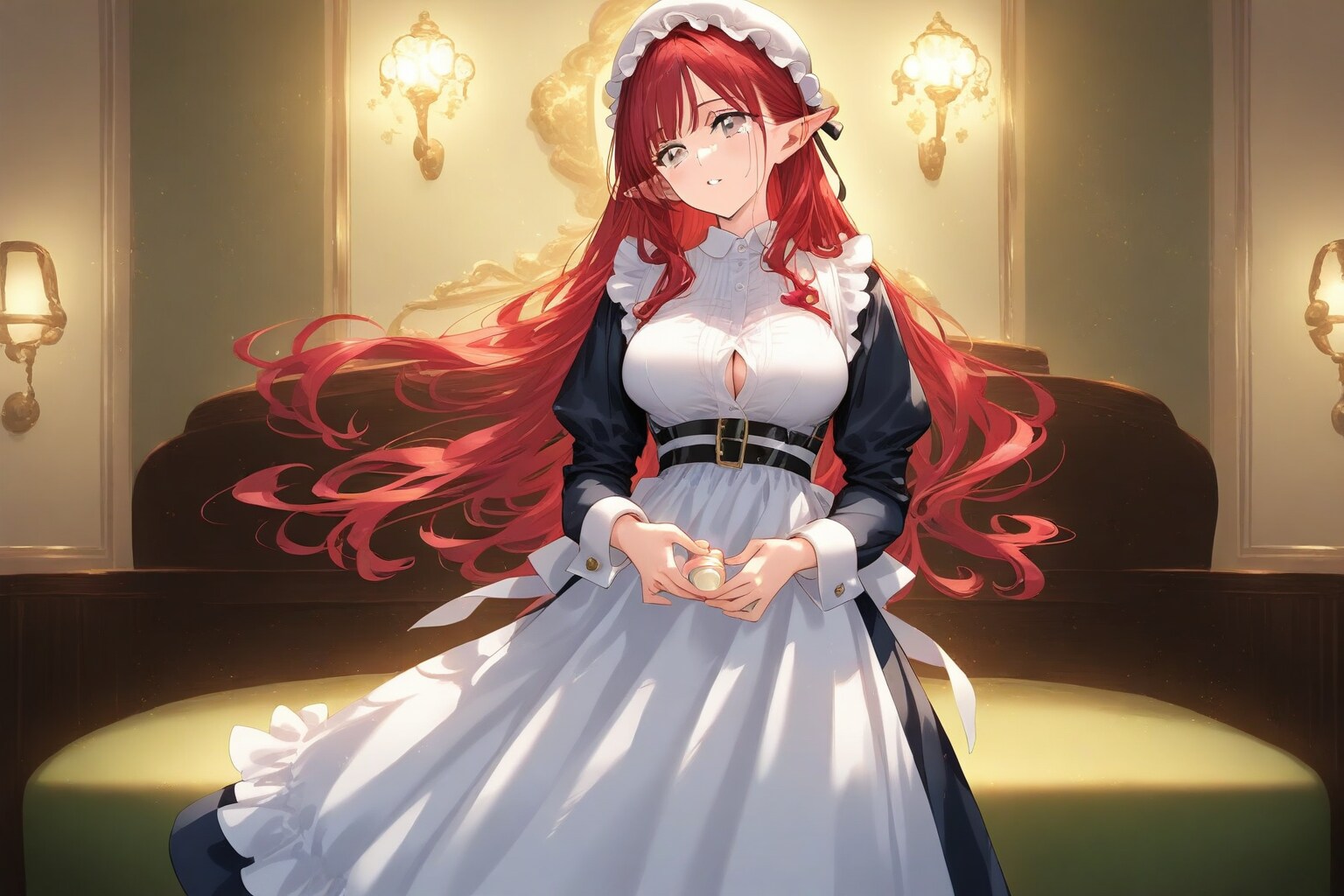ビクトリアン調のエルフメイド　Ver.02 ー by #WAVE ー