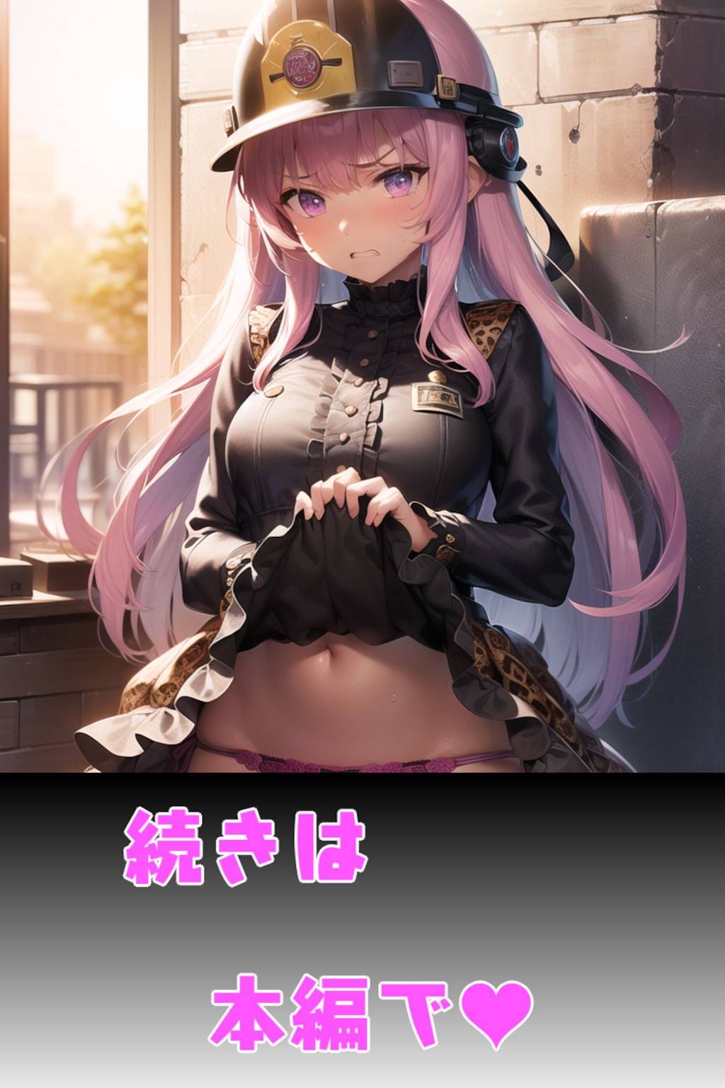 【無料公開】嫌な顔してパンツ見せてくる女の子～消防士編～