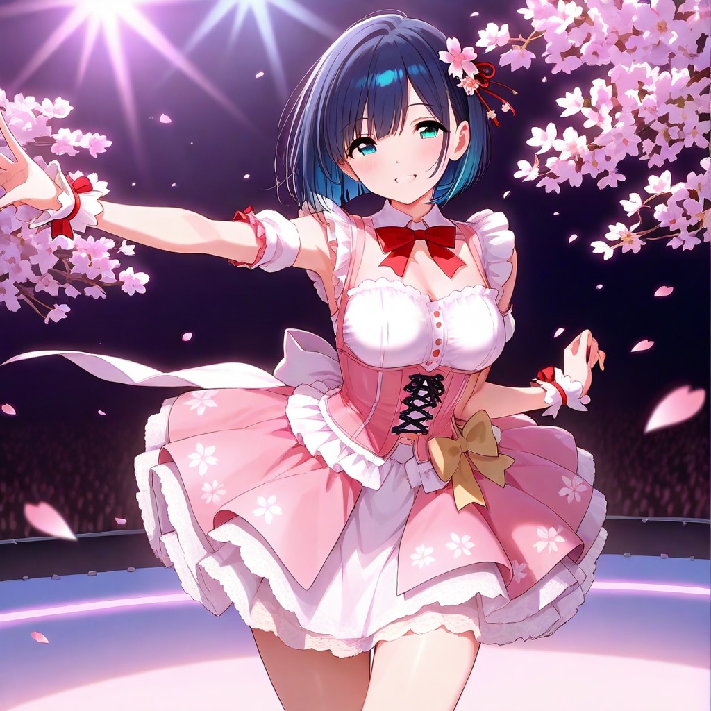 ステージに舞い降りた桜の妖精