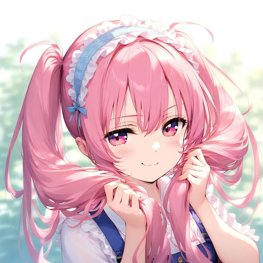 ツインテール上手くできたでしょ！