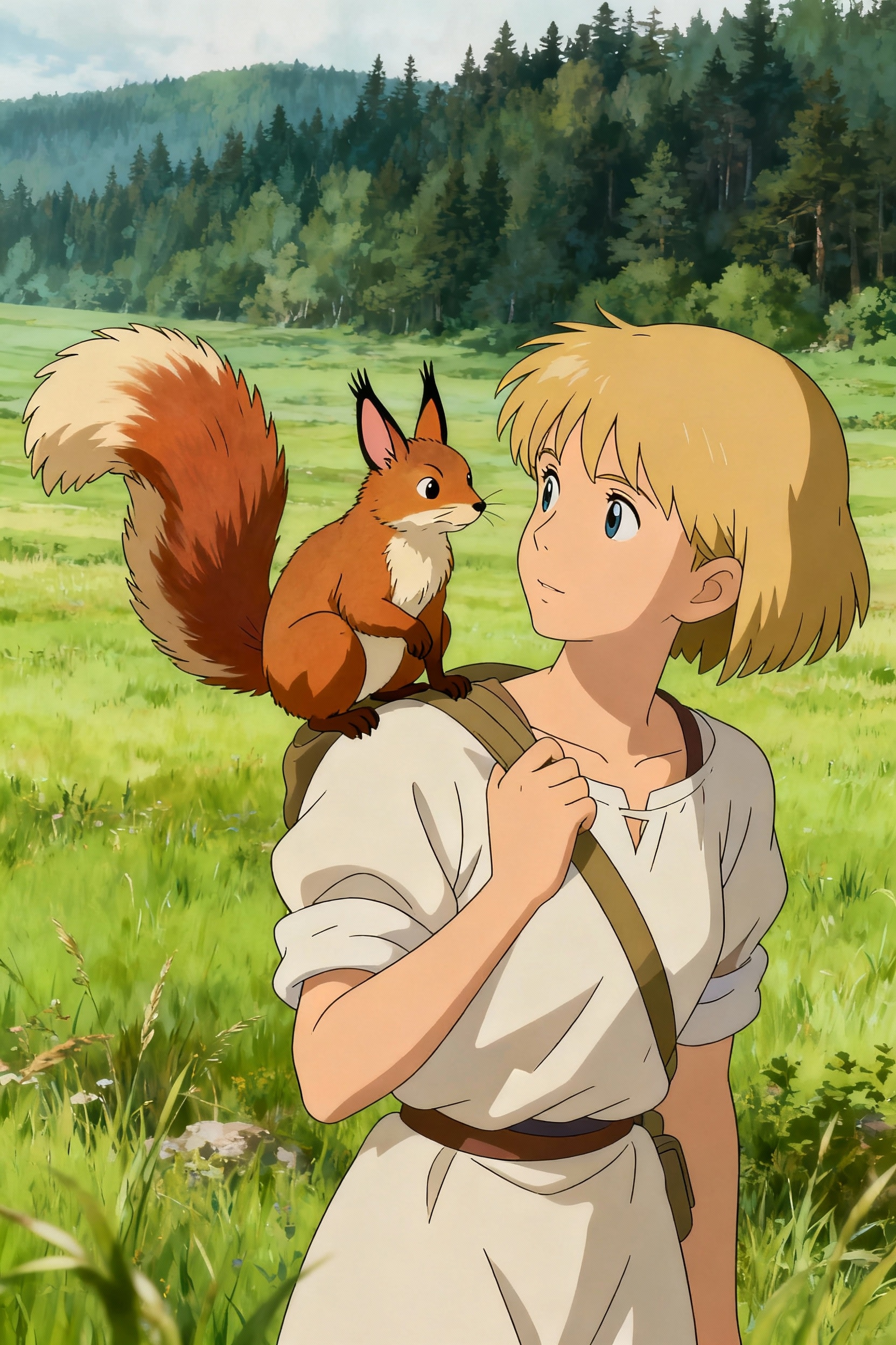 なんでも肩で飼える説 | の人気AIイラスト・グラビア