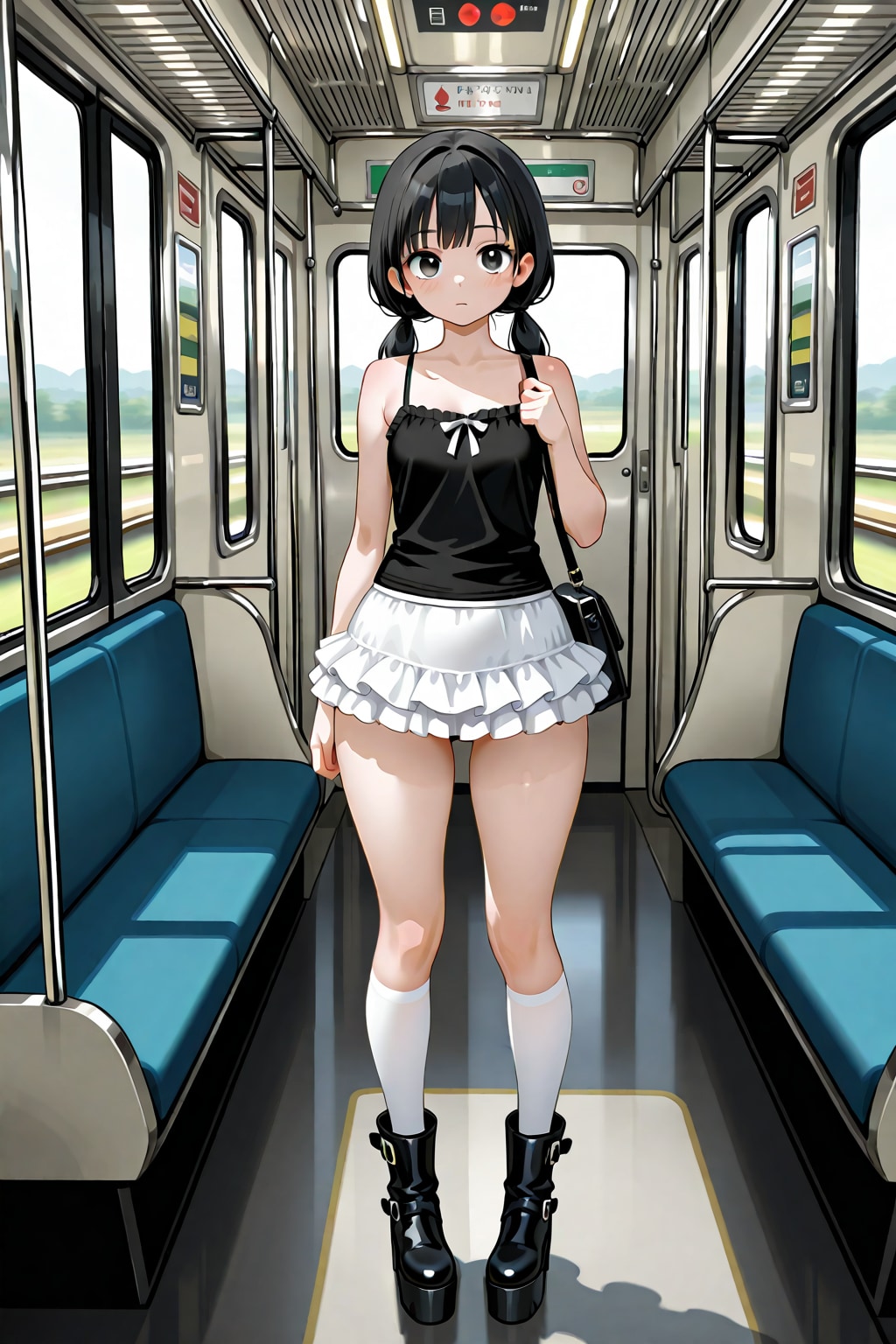 電車のガール