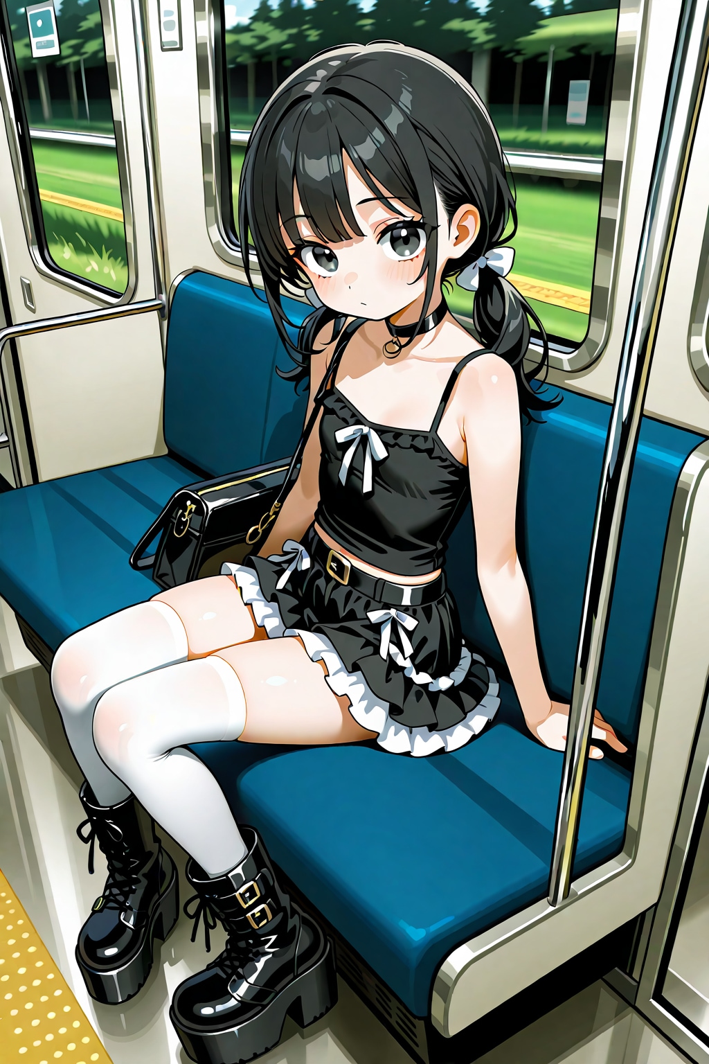 電車のガール