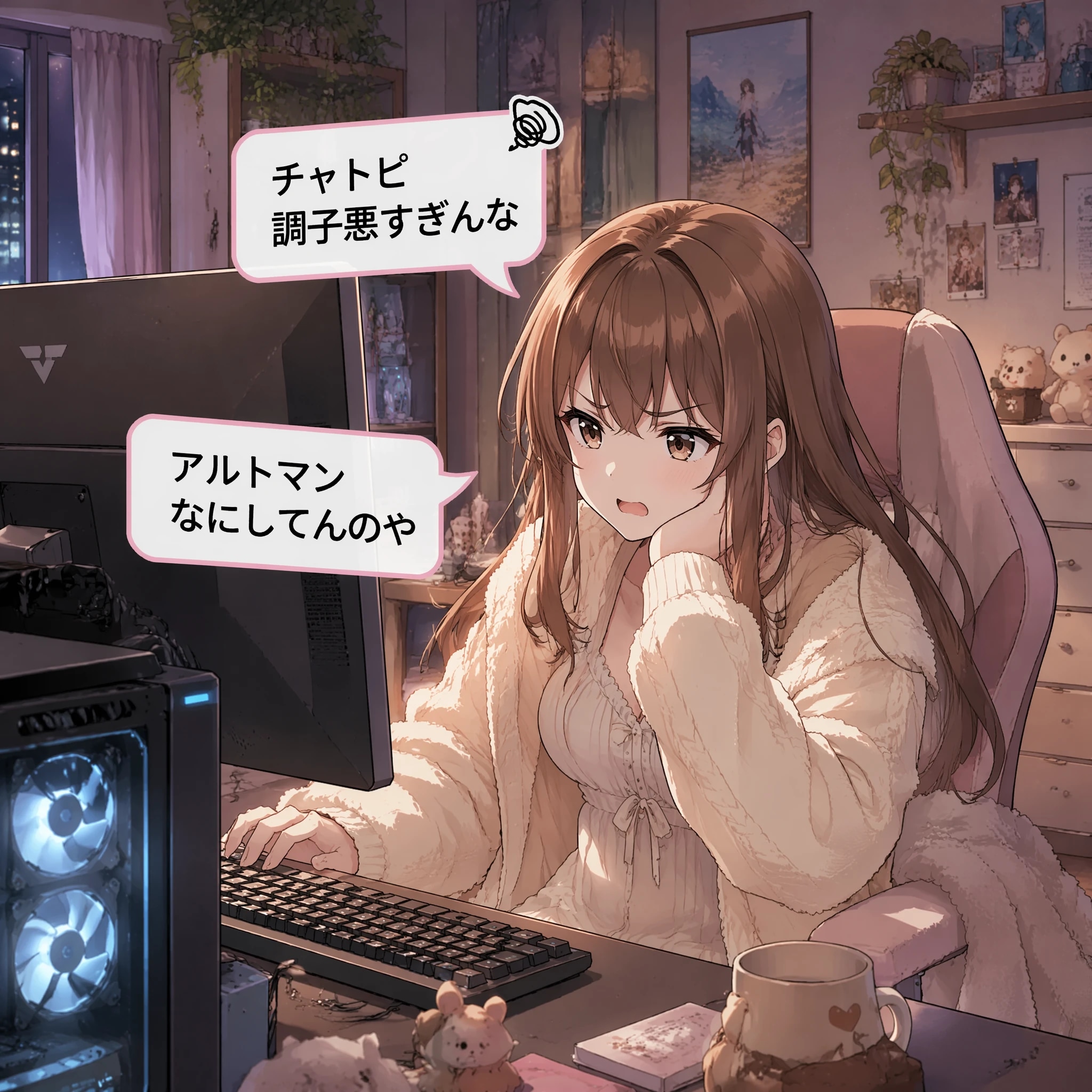 チャトピ不調