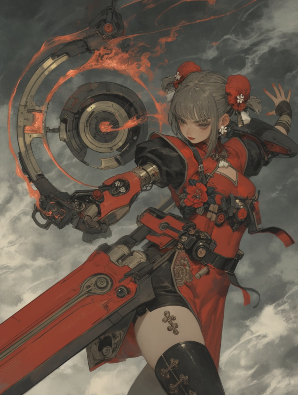 女炎之剑客 [红]