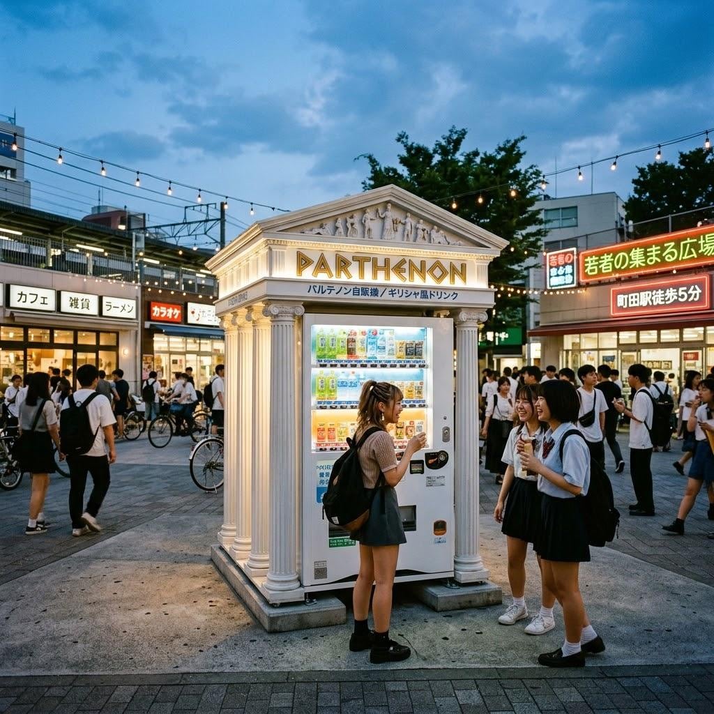 パルテノン自販機
