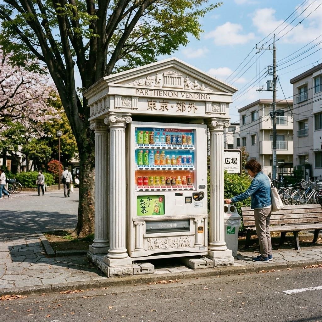 パルテノン自販機