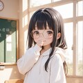 クラスの地味な真面目ちゃんが眼鏡を外したら超絶美少女だった件 2枚目