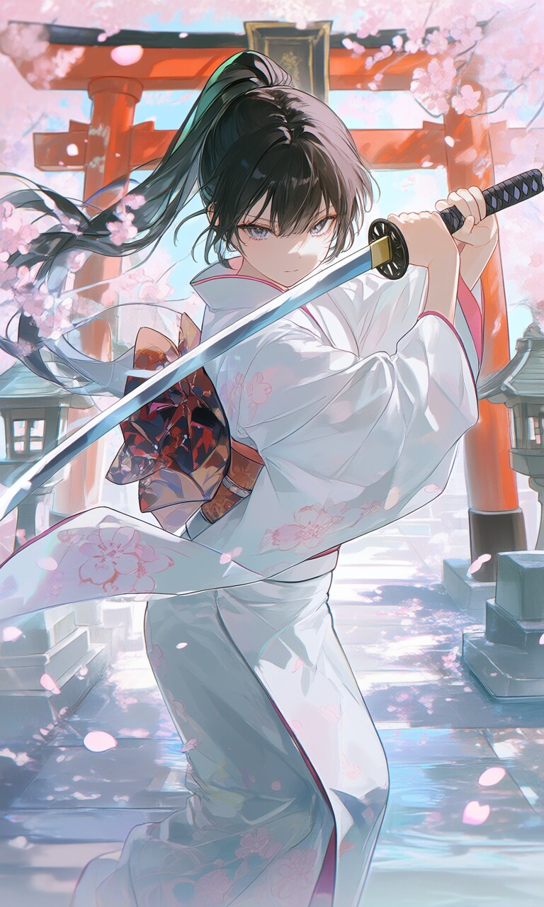 剣人女子 | の人気AIイラスト・グラビア