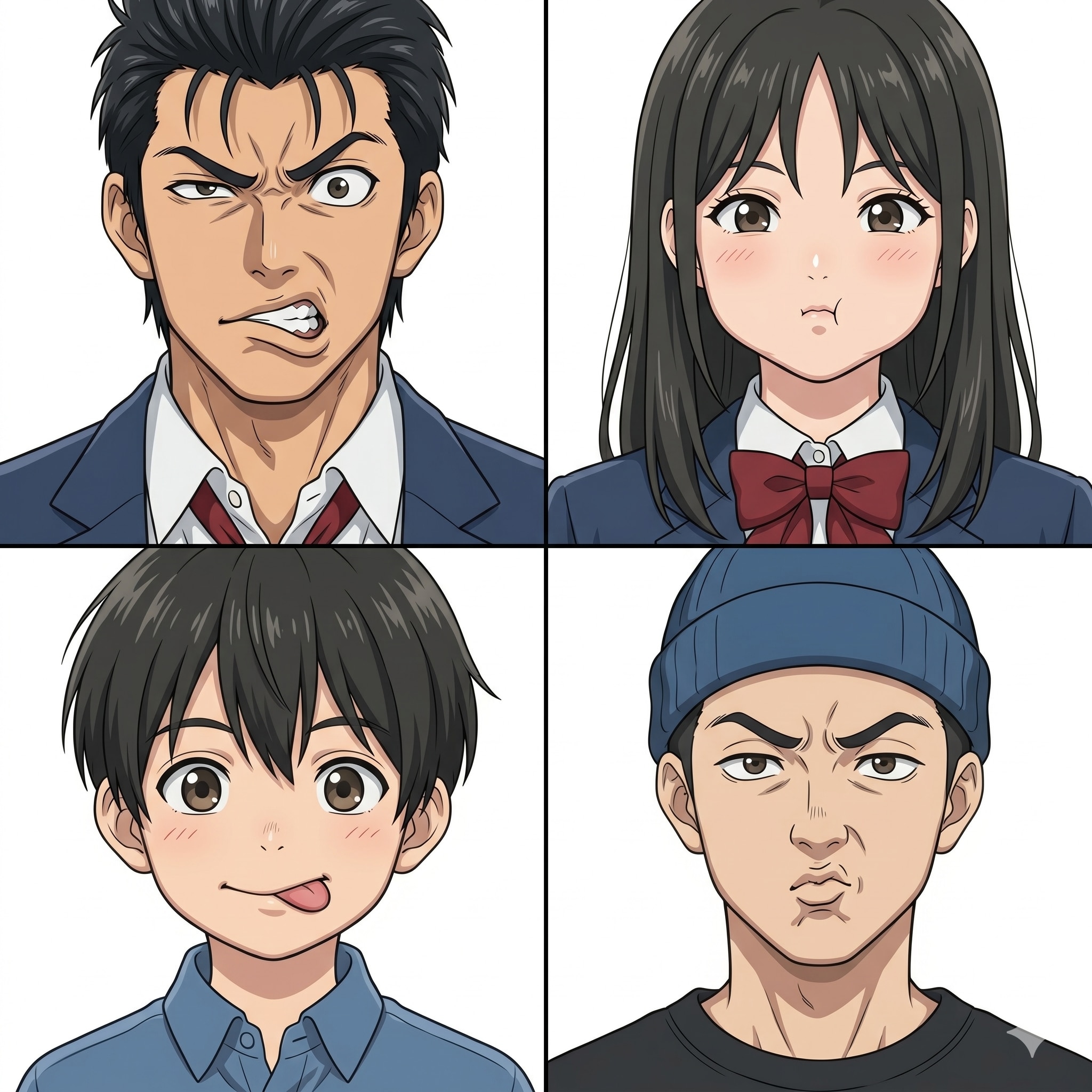 4人組 134 | の人気AIイラスト・グラビア