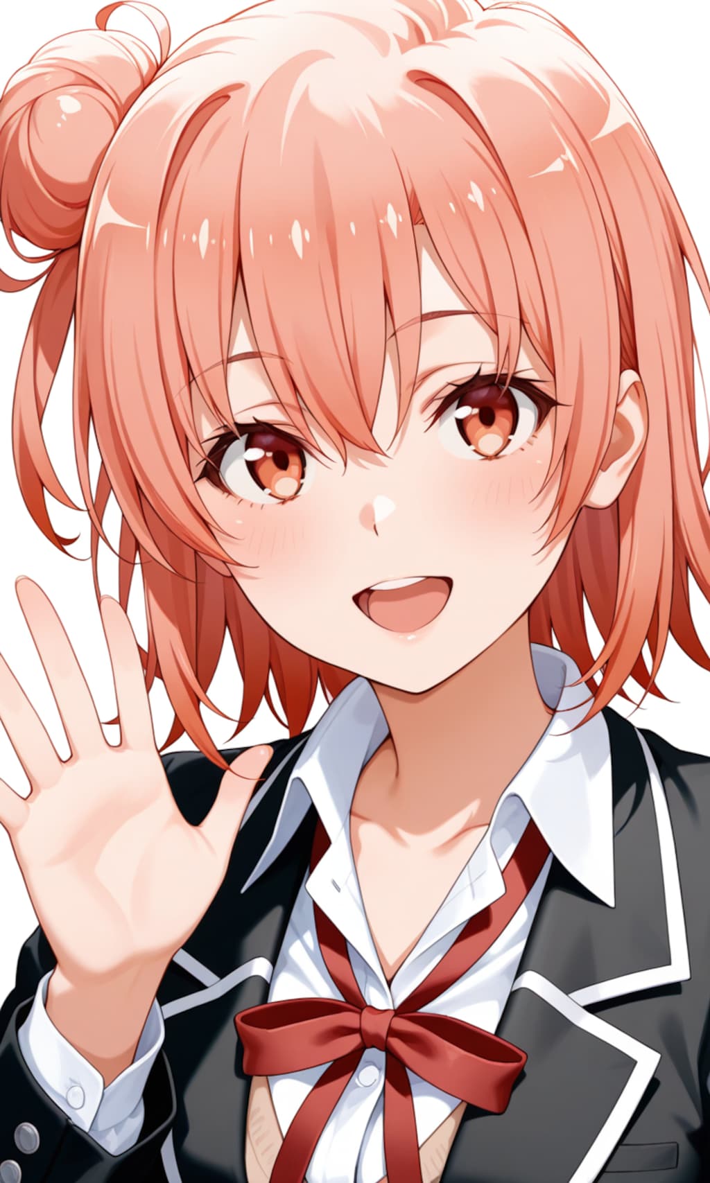 PixAIでやっはろーなガハマ❤️