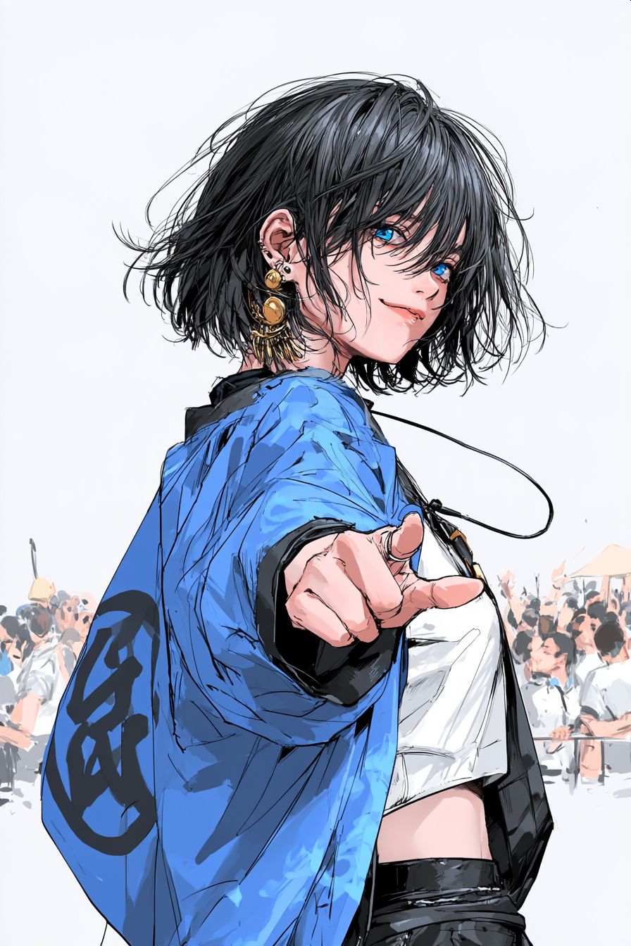 「君だよ」 | の人気AIイラスト・グラビア