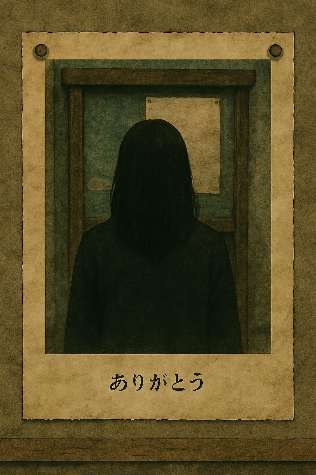 怪文書の張り紙※ホラー