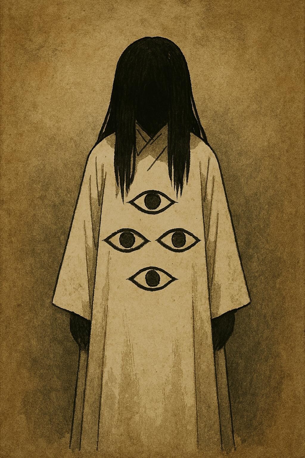 怪文書の張り紙※ホラー