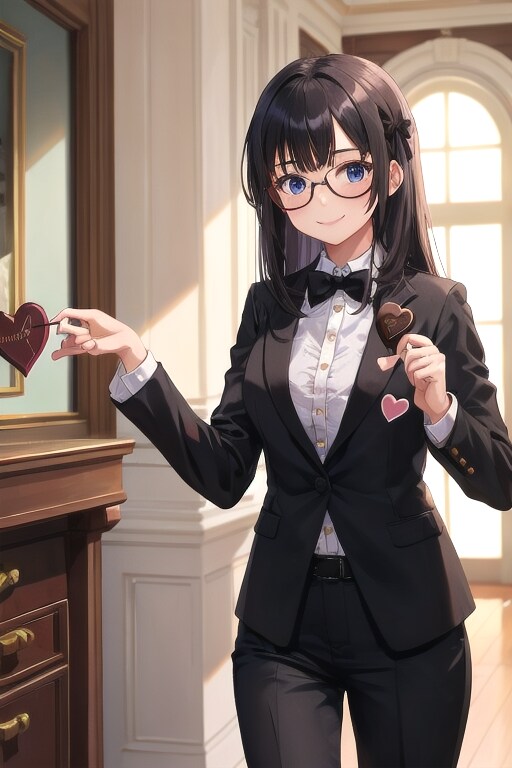 タキシード美少女エリカ執事のバレンタイン