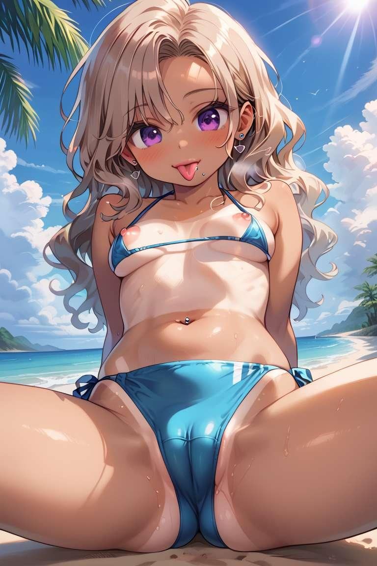 メスガキロリビッチ黒ギャル