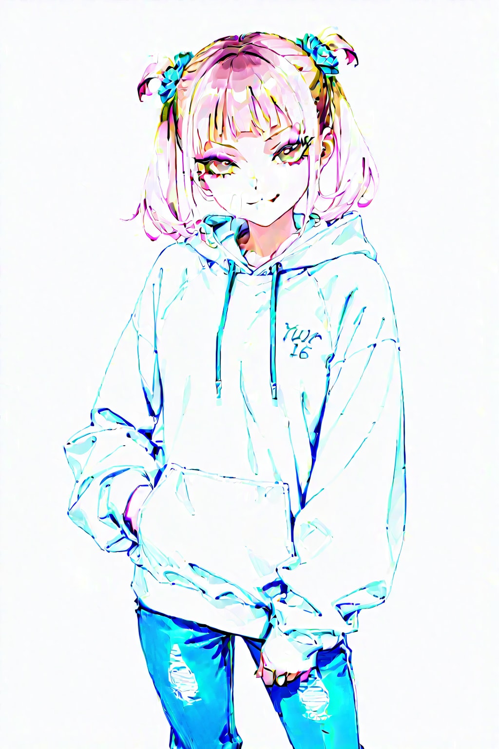 おしゃれな感じになったっぴ | の人気AIイラスト・グラビア
