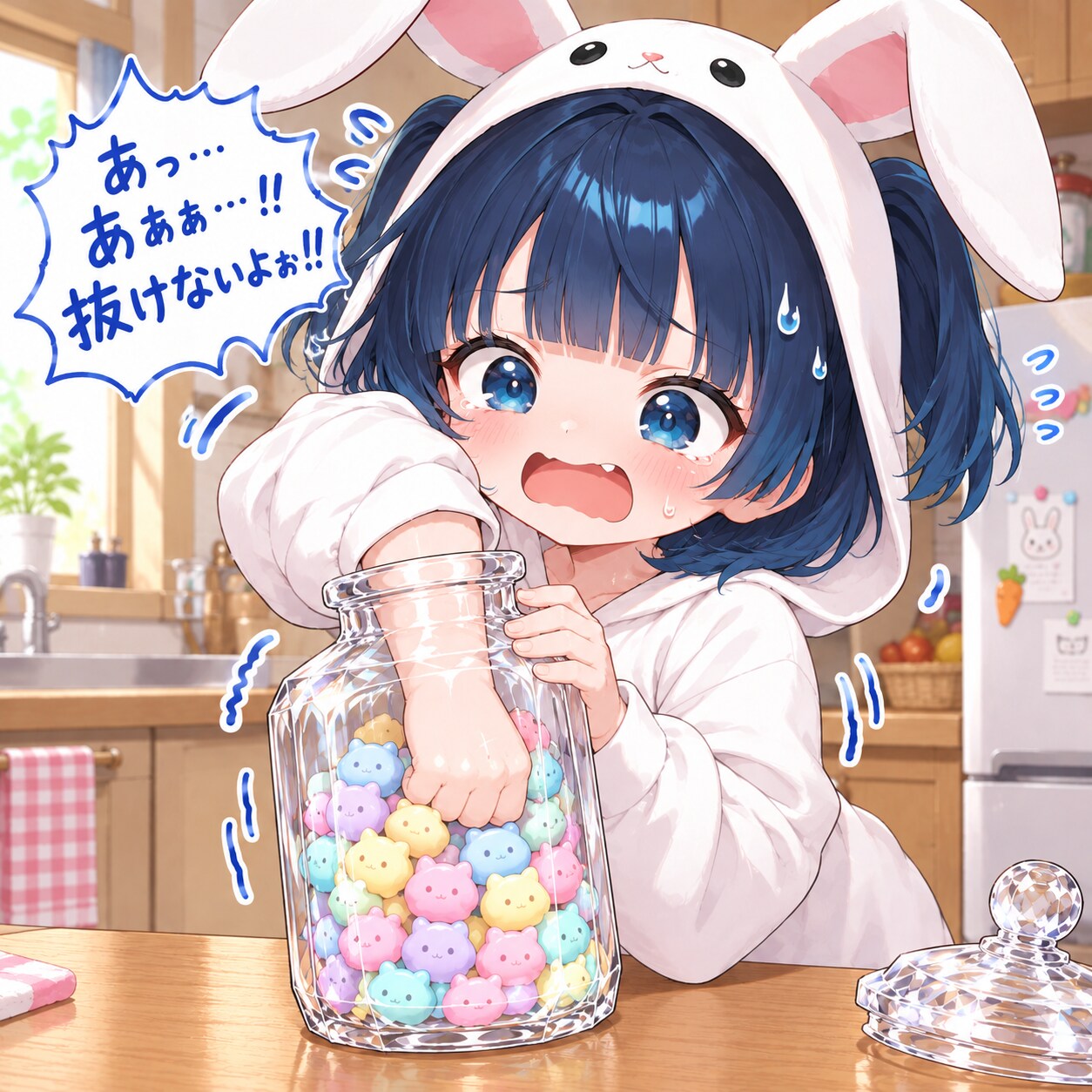 もらったキャンディを置いておいたら… | の人気AIイラスト・グラビア