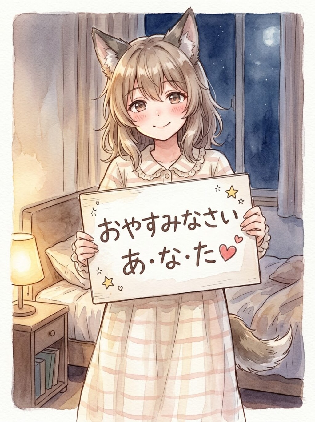 おやすみなさい あ・な・た❤️
