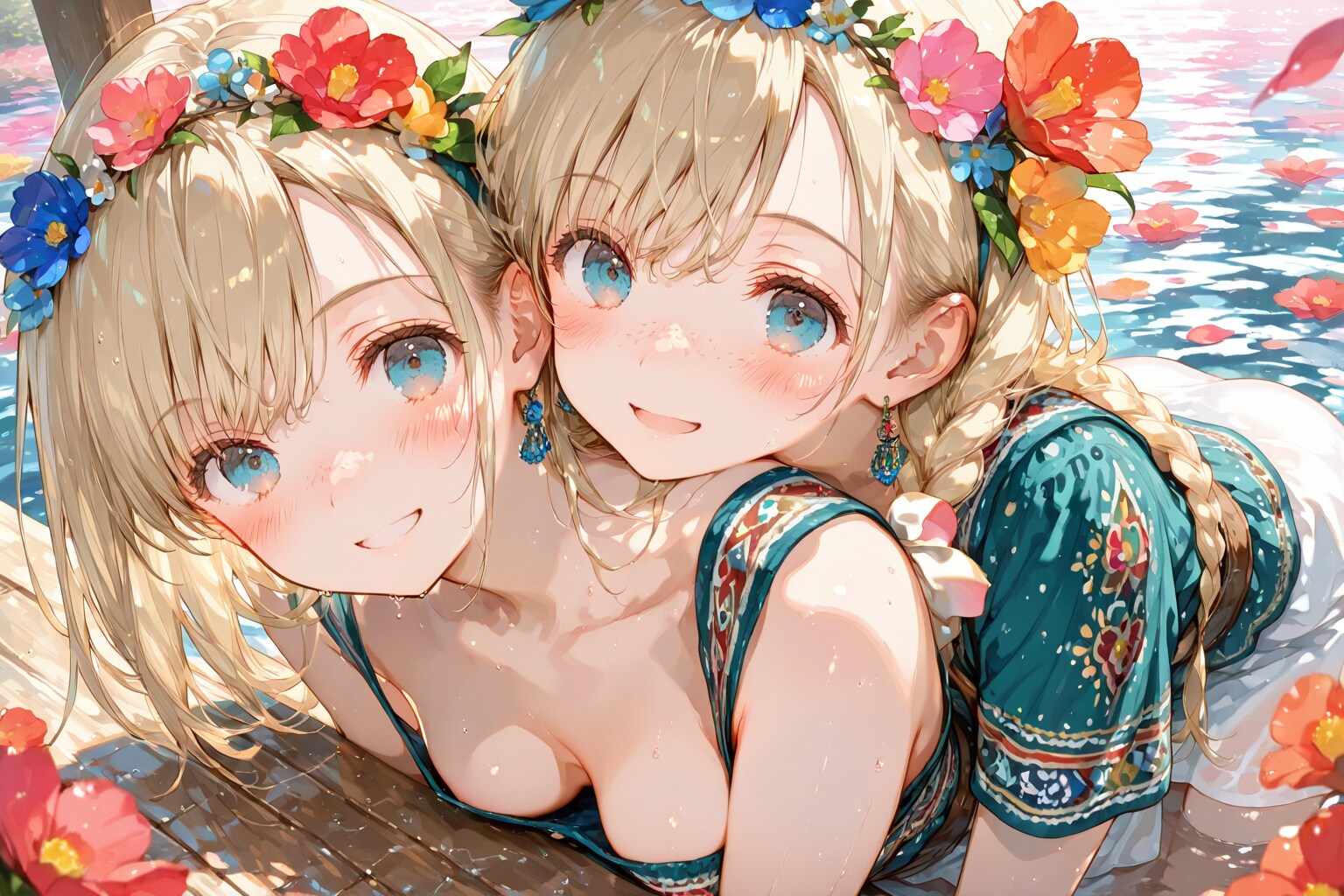 いっしょに泳ごうよ