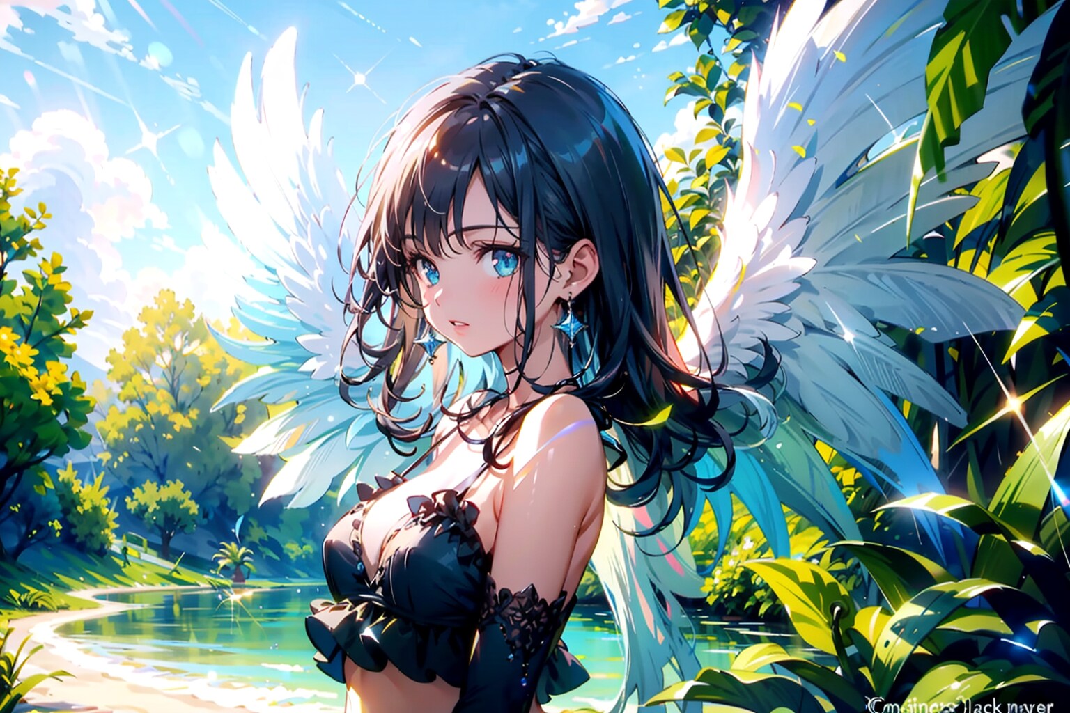 Pretty Wings; Pewter