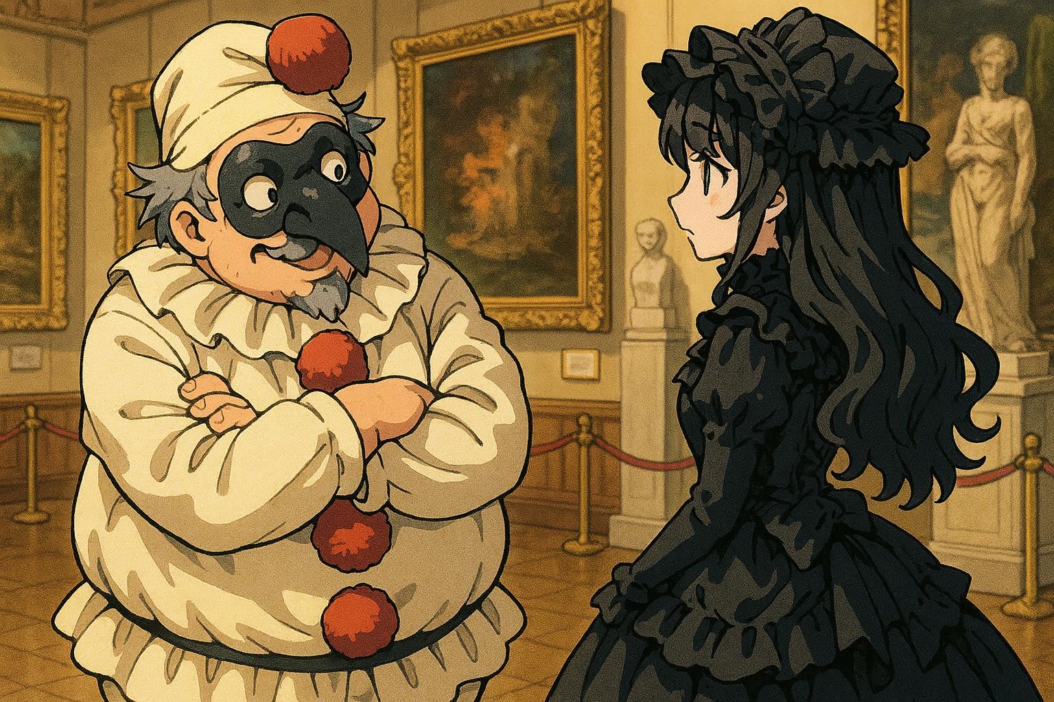 30.芸術鑑賞は人生を豊かにしてくれますな | の人気AIイラスト・グラビア