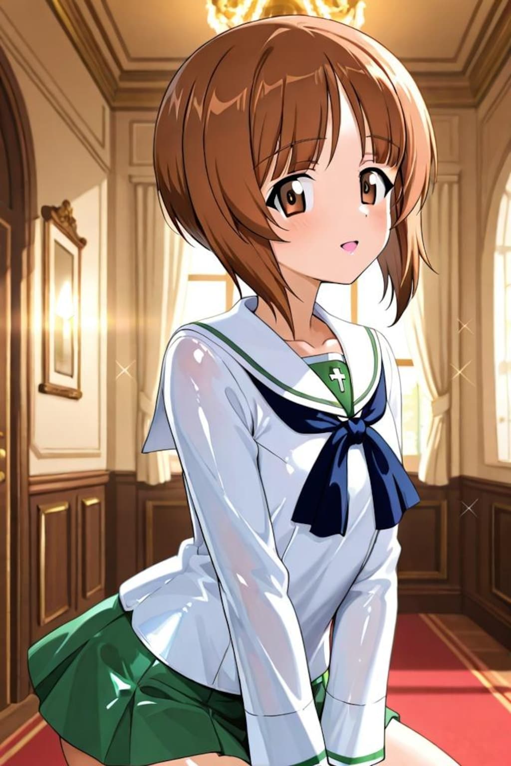 ガールズ＆パンツァー　西住みほ