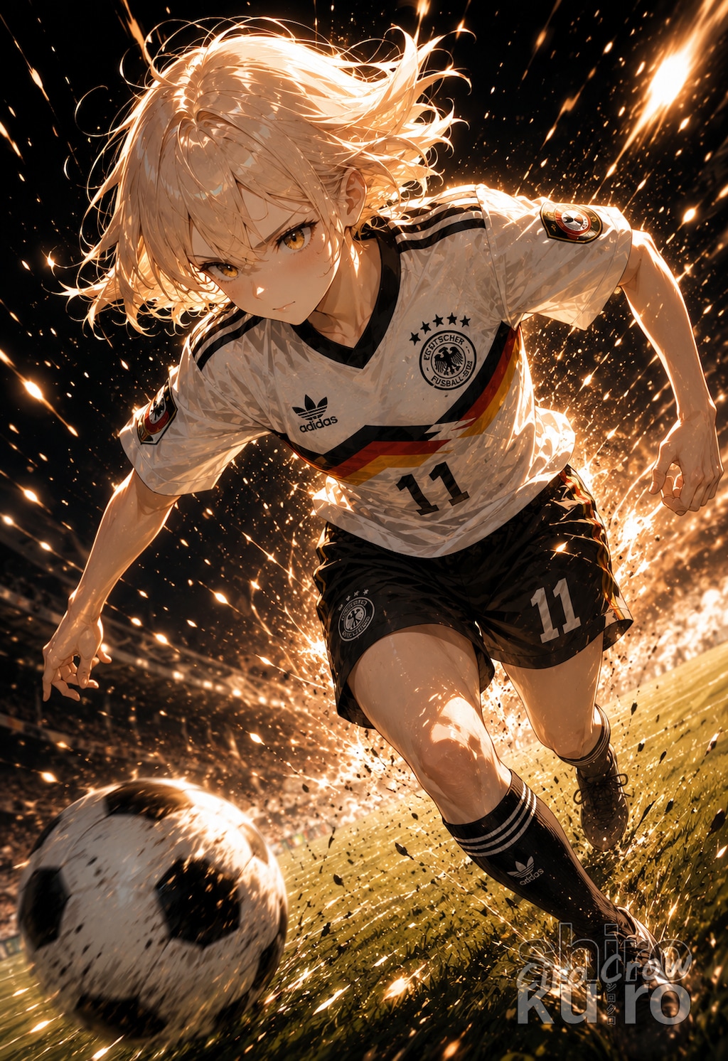 サッカー少女たま