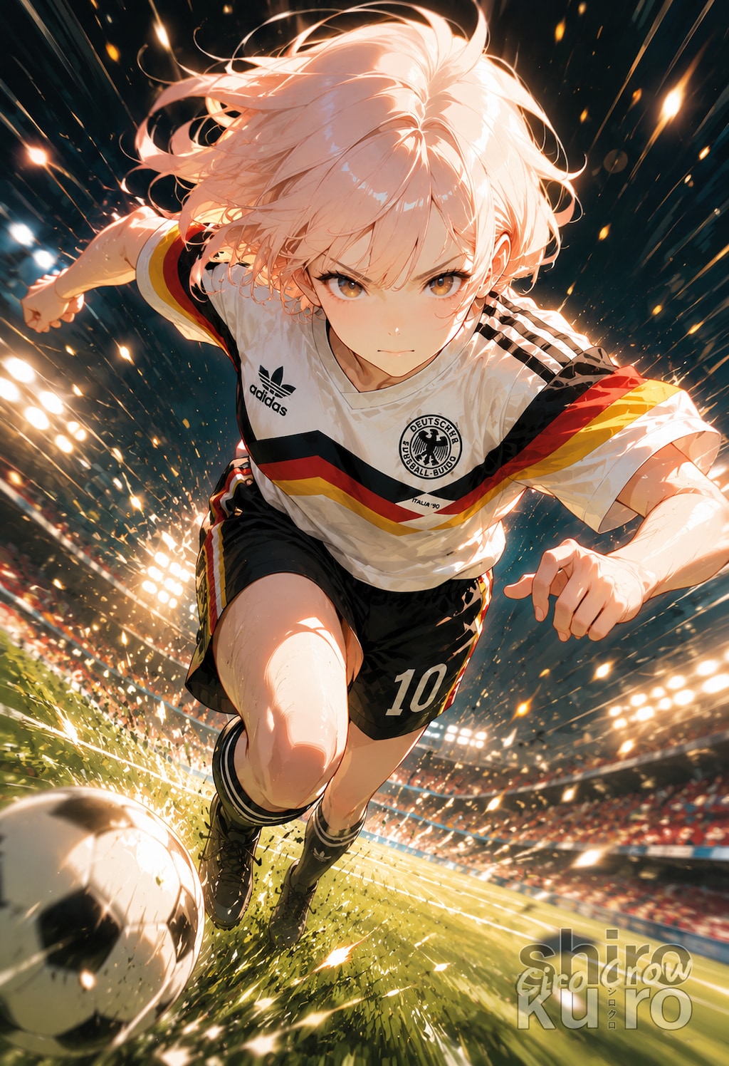 サッカー少女たま