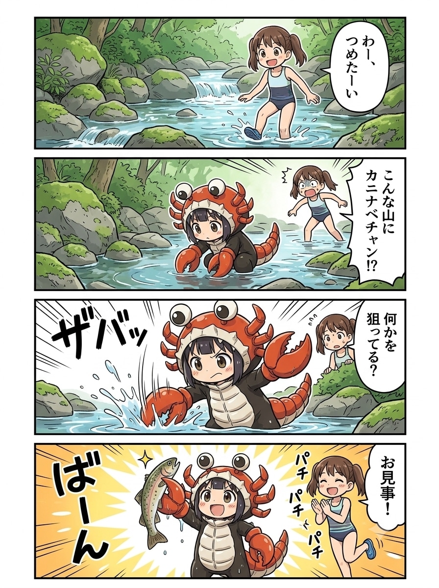 【27】淡水もいけるよ！カニナベチャン