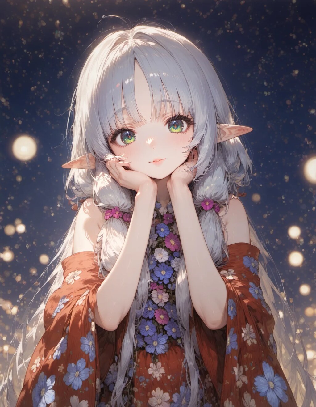 Flowers Woven Into Moonlight