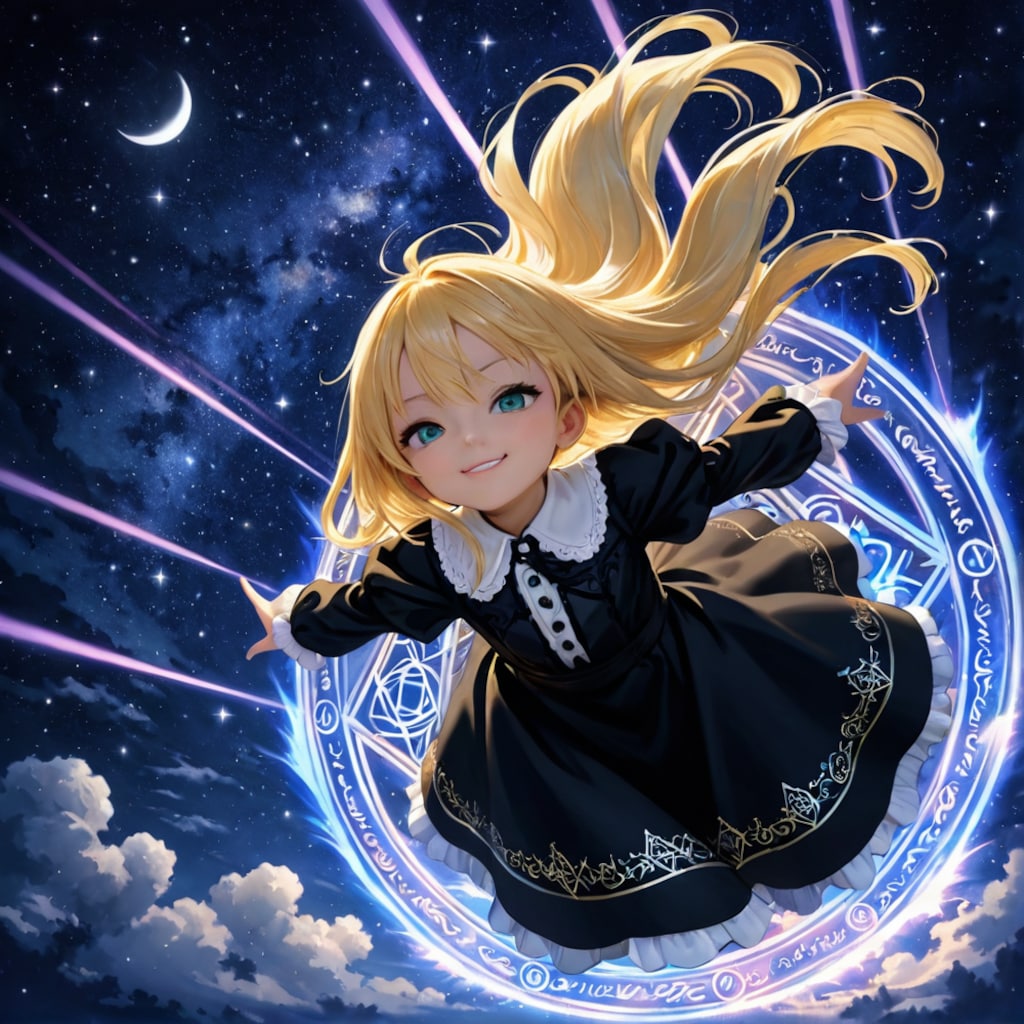 見習い魔法使いの少女１０