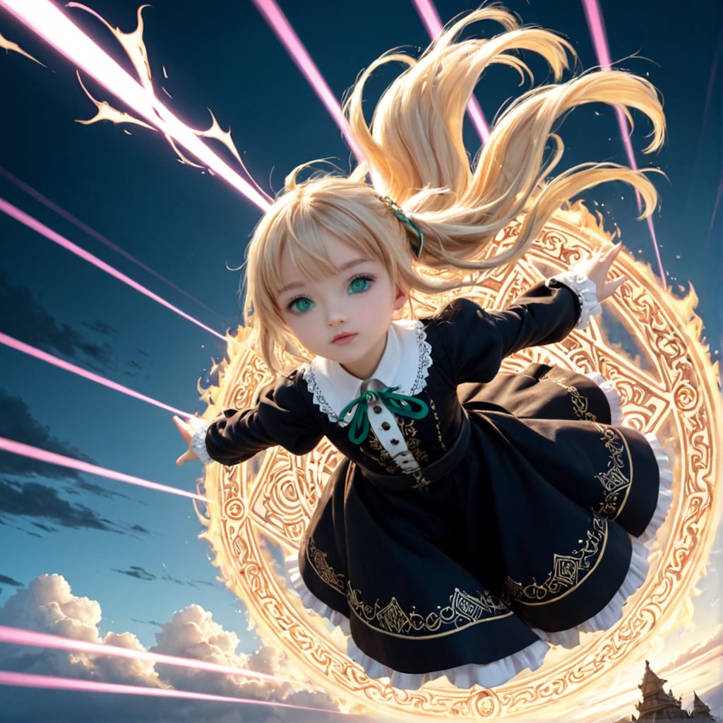 見習い魔法使いの少女１０