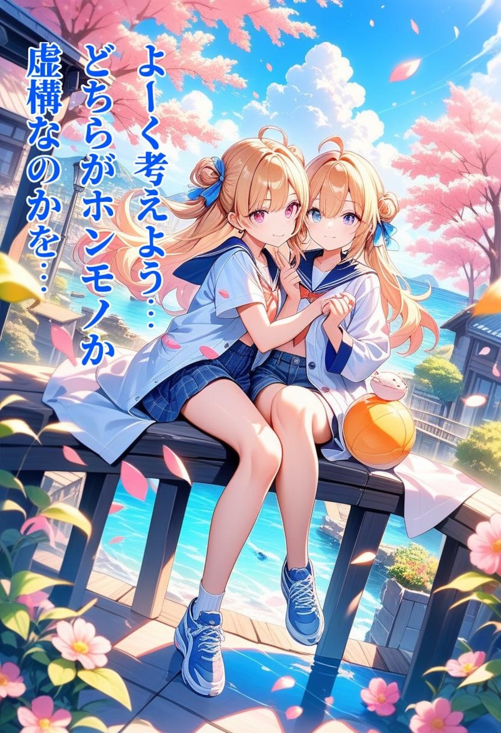 小説『双子的なパラパラミステリ』【ニャンノ世界】