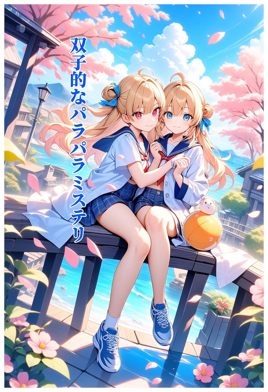 小説『双子的なパラパラミステリ』【ニャンノ世界】