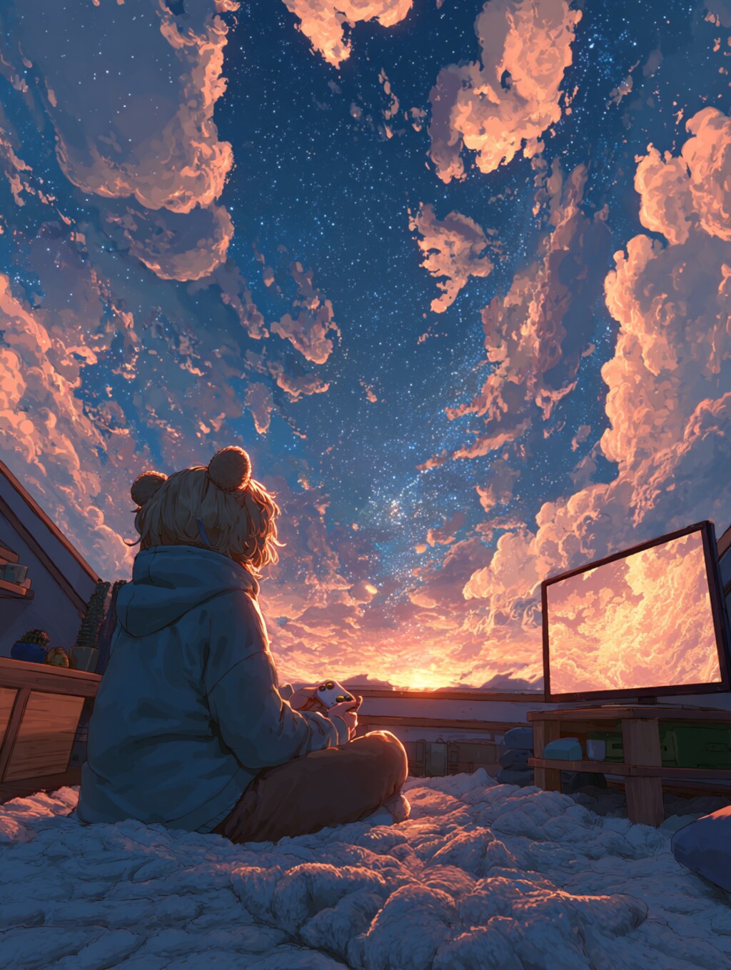 お外でゲーム🎮②🐾