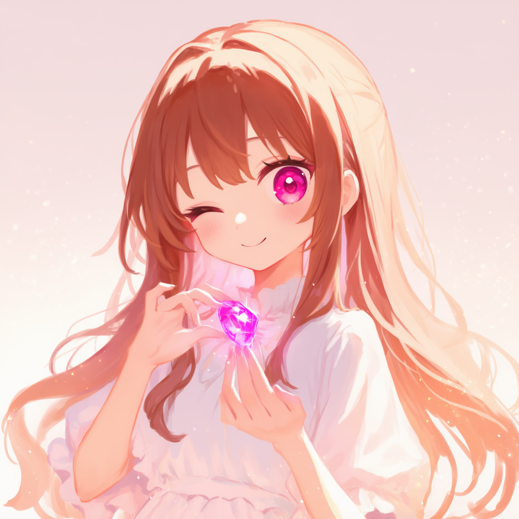 宝石を愛でる　Morganite