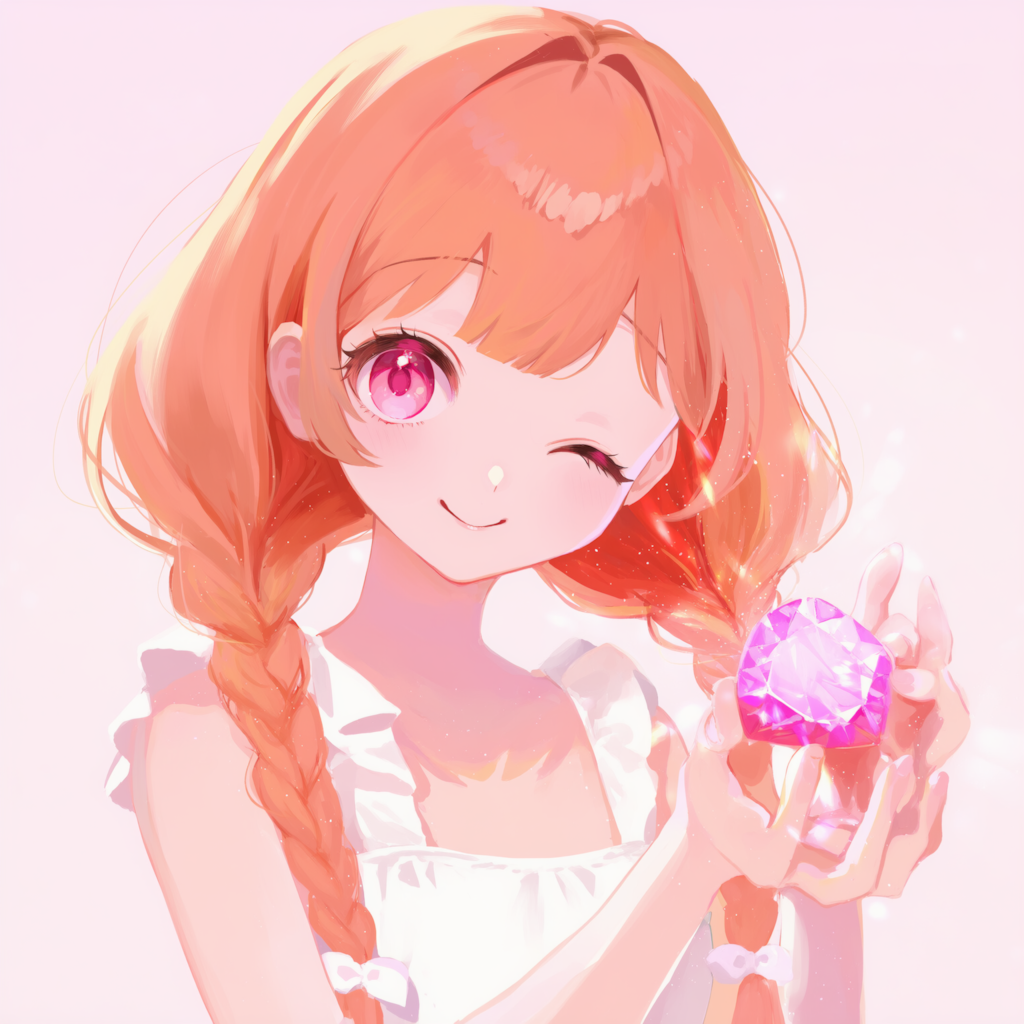 宝石を愛でる　Morganite
