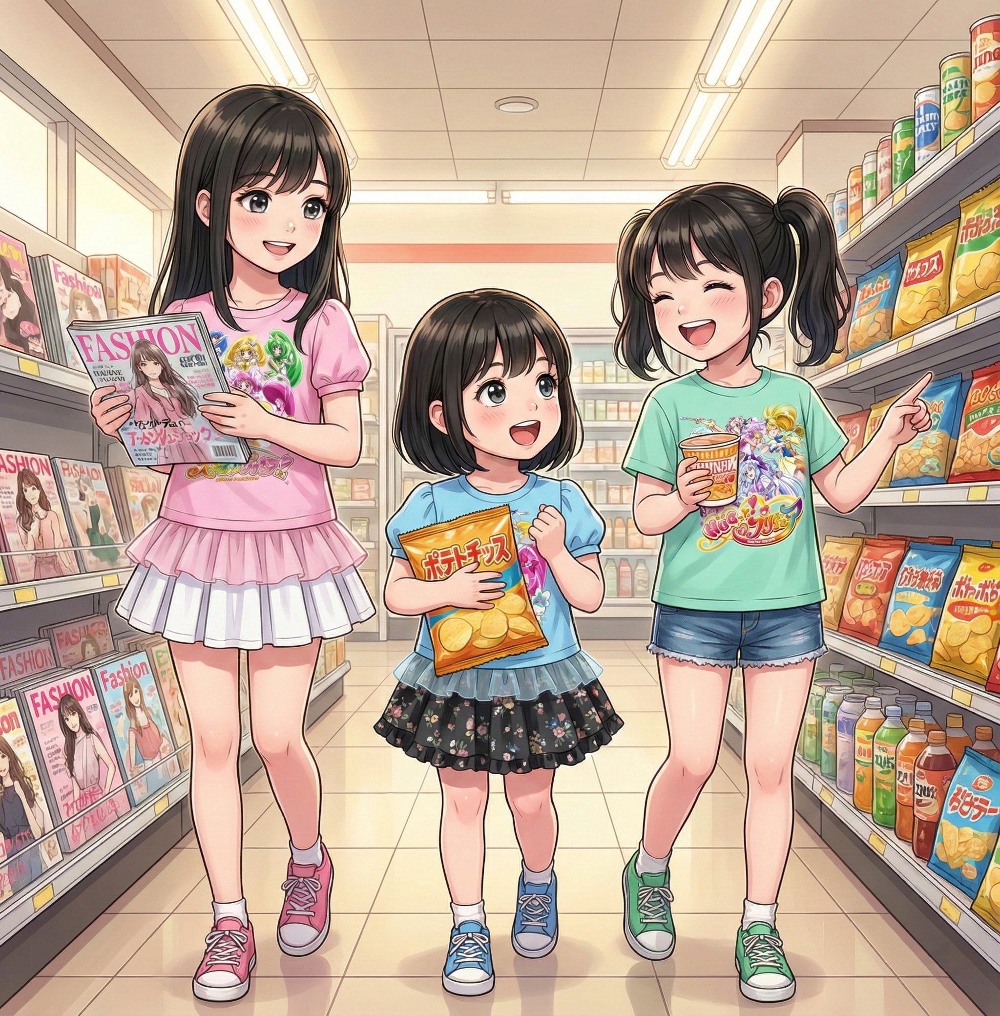 プリTでコンビニ | の人気AIイラスト・グラビア