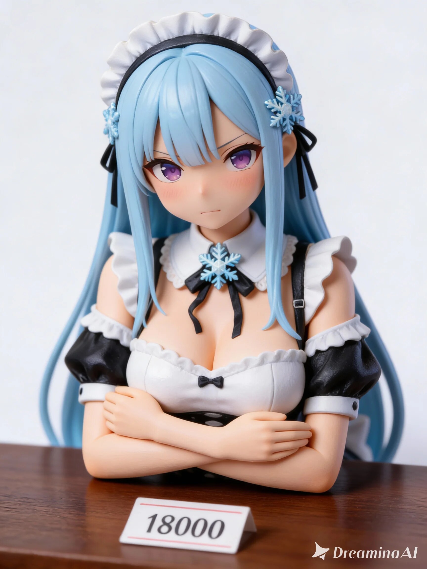 私を買いなさいよ！！フィギュア風スーパーメイド | の人気AIイラスト・グラビア