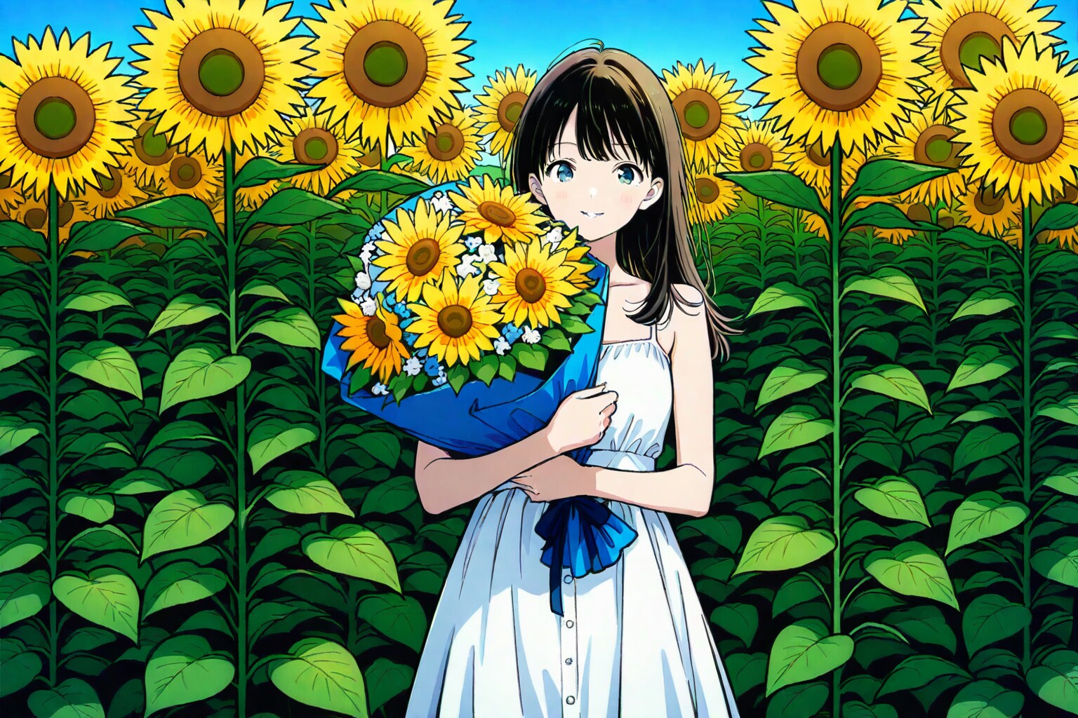 sunflowers | の人気AIイラスト・グラビア