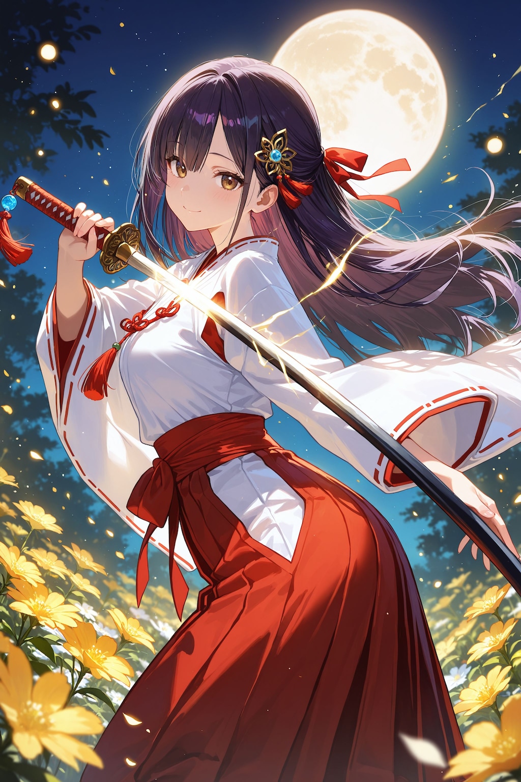 異世界神社の巫女さん（神楽さん）