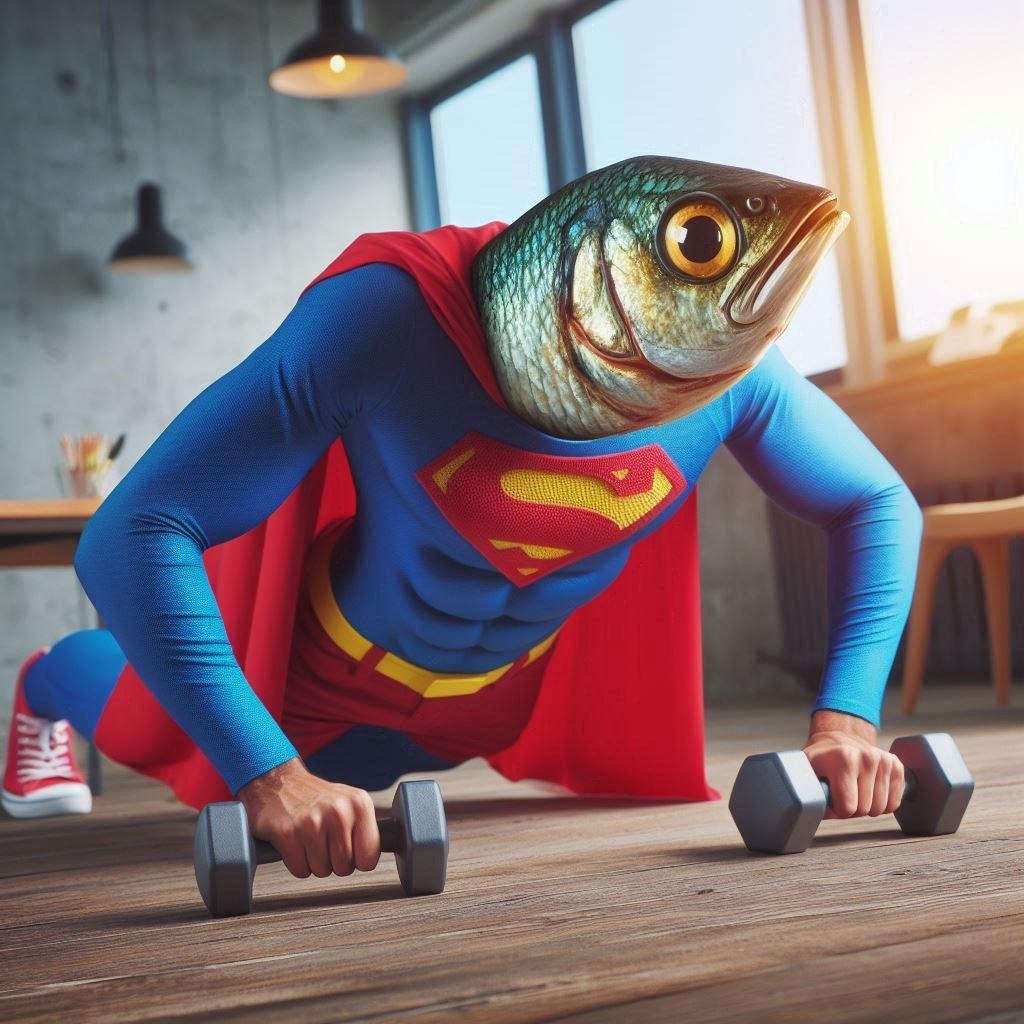 スーパーマンになりたかったイワシ（仮）