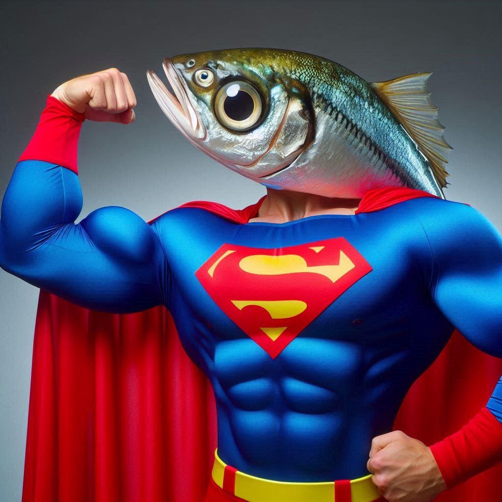 スーパーマンになりたかったイワシ（仮）
