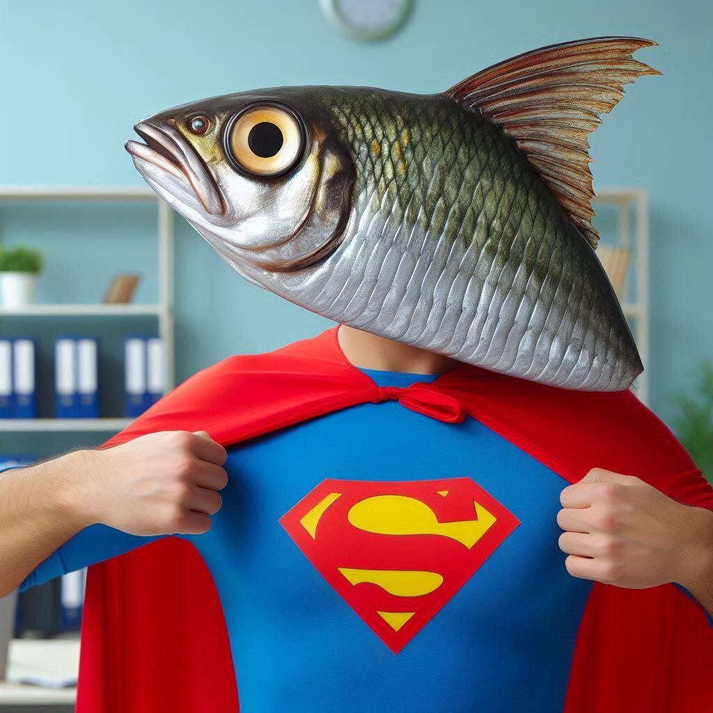 スーパーマンになりたかったイワシ（仮）