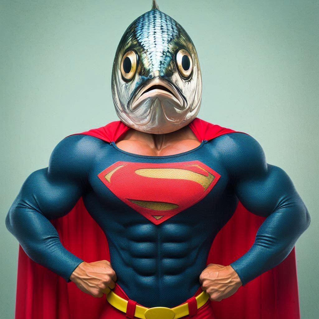 スーパーマンになりたかったイワシ（仮）