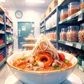フィギュアseafood noodle（ちちぷい生成版） 3枚目